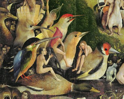 快楽の園、1500年頃（3425の詳細） 作： Hieronymus Bosch